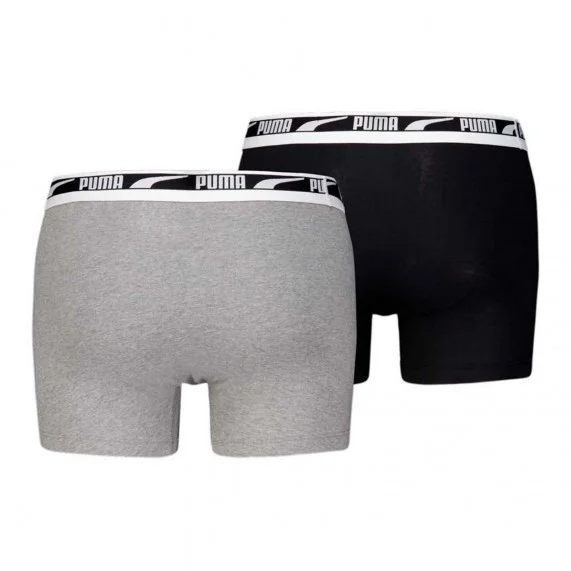 Everyday Multi Logo" Katoenen Herenboxerset van 2 (Herenboxershorts) PUMA chez FrenchMarket