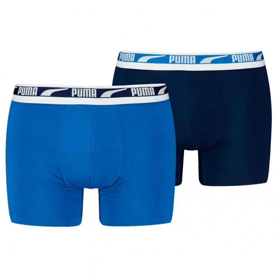 Pack de 2 Boxers Homme Coton "Everyday Multi Logo" (Lot boxers Homme) PUMA chez FrenchMarket