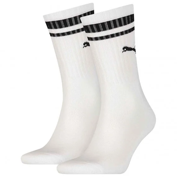 Pack de 2 Paires de Chaussettes "Heritage Stripe" (Chaussettes de sport) PUMA chez FrenchMarket