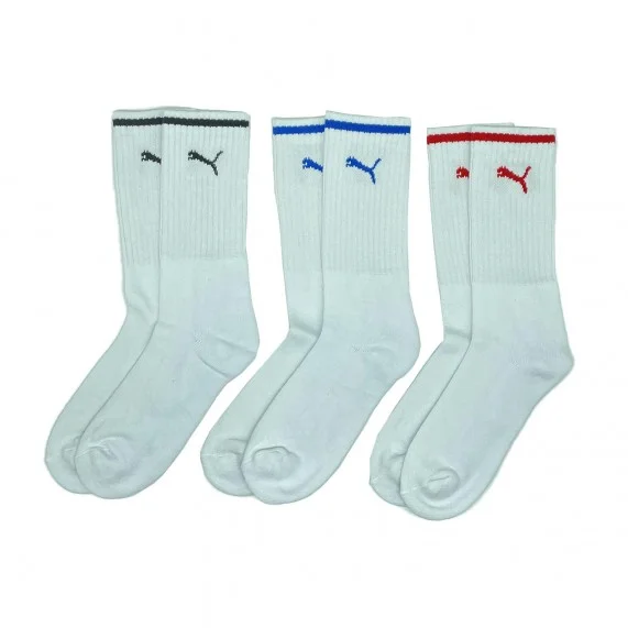 Calcetines Sport Crew Stripe (Calcetines deportivos) PUMA chez FrenchMarket