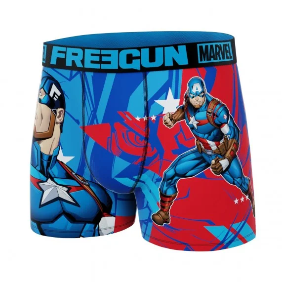 Marvel Avengers Captain America Boxershort voor jongens (Boksers) Freegun chez FrenchMarket