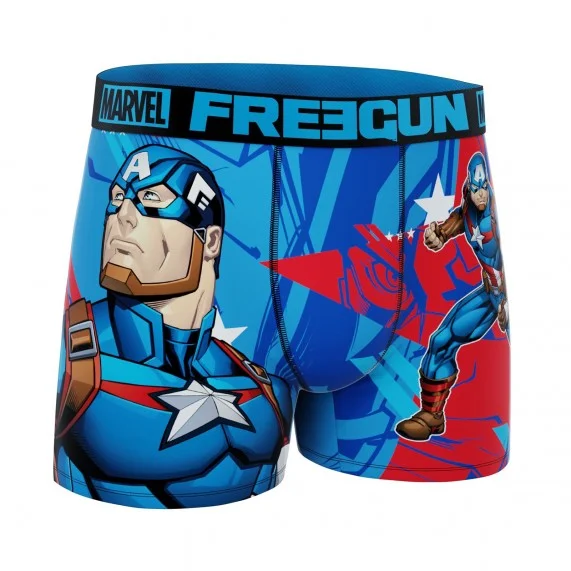 Boxer Garçon Marvel Avengers Captain America (Boxers) Freegun chez FrenchMarket