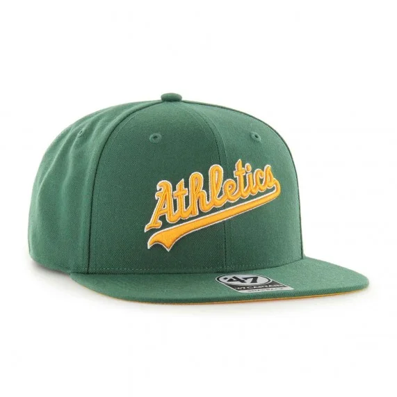 Cappellino MLB Oakland Athletics "No Shot Sure Under Script Captain (Cappellino) '47 Brand chez FrenchMarket