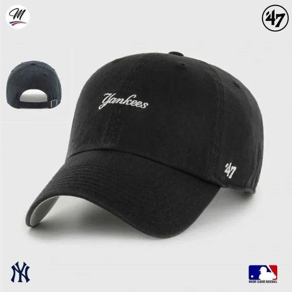 Cappellino MLB New York Yankees "Base Runner Script Clean up (Cappellino) '47 Brand chez FrenchMarket