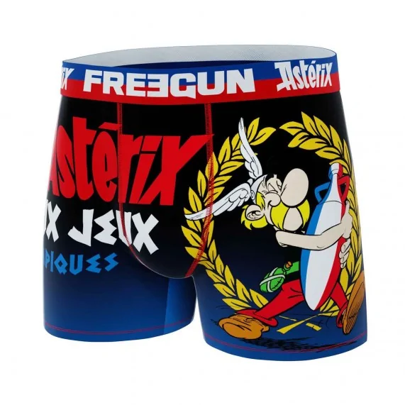 Boxer da uomo in microfibra "Asterix ai Giochi Olimpici (Boxer) Freegun chez FrenchMarket