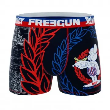 Asterix at the Olympic Games" men's microfiber boxer shorts (Boxers) Freegun on FrenchMarket