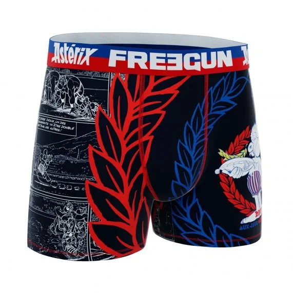 Boxer da uomo in microfibra "Asterix ai Giochi Olimpici (Boxer) Freegun chez FrenchMarket