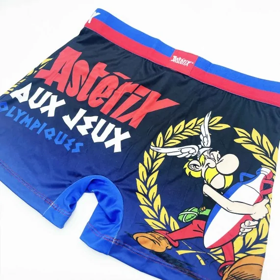 Herren-Boxershorts aus Mikrofaser "Asterix bei den Olympischen Spielen" (Boxershorts) Freegun auf FrenchMarket