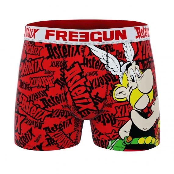 Boxer Homme Microfibre "Astérix" (Boxers Homme) Freegun chez FrenchMarket