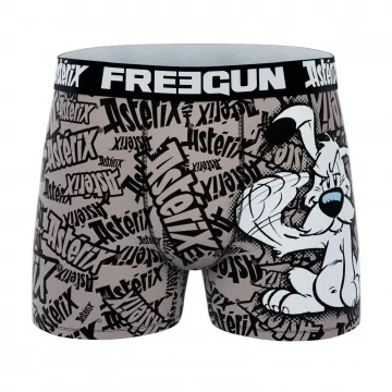 Idéfix" Men's Microfiber Boxer Briefs (Boxers) Freegun on FrenchMarket