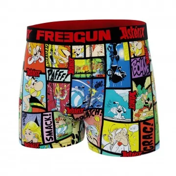 Asterix BD" Microvezel Boxer voor heren (Boksers) Freegun chez FrenchMarket