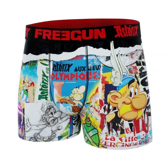 Boxer Asterix BD" in microfibra per uomo (Boxer) Freegun chez FrenchMarket