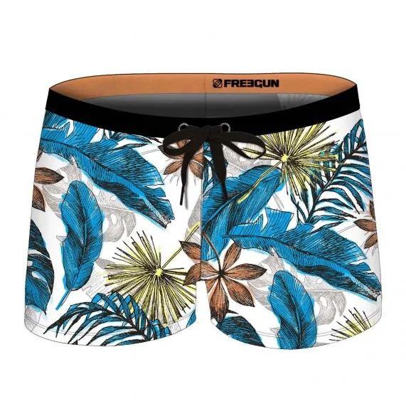 Maillot de Bain Homme "Leaves" (Maillots de bain) Freegun chez FrenchMarket