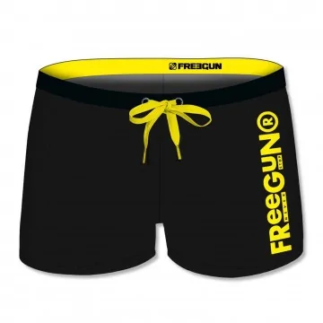 Costume da bagno uomo "Never Stop N24Nero (Boxer) Freegun chez FrenchMarket