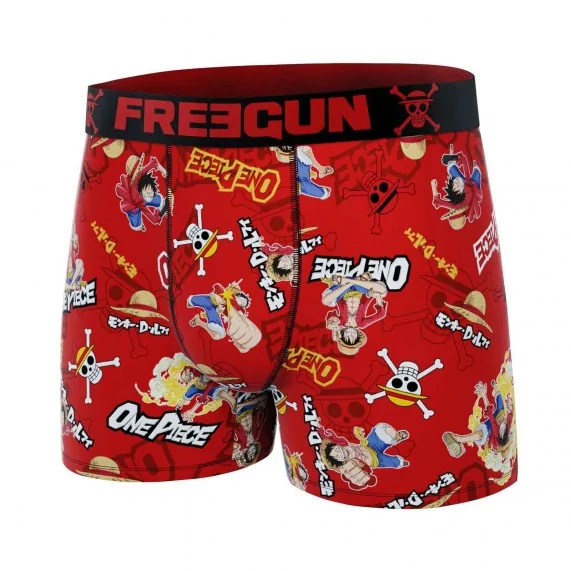 Lot de 3 Boxers Garçon Microfibre "One Piece" (Lot boxers Garçon) Freegun chez FrenchMarket