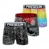 Set di 3 boxer da uomo in microfibra con bandana (Boxer da uomo) Freegun chez FrenchMarket