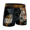 Boxer Mann Mikrofaser "Wilde Tiere" (Boxershorts) Freegun auf FrenchMarket