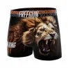 Boxer Mann Mikrofaser "Wilde Tiere" (Boxershorts) Freegun auf FrenchMarket