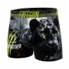 Calzoncillos bóxer de microfibra "Wild Animals" para hombre (Boxers) Freegun chez FrenchMarket