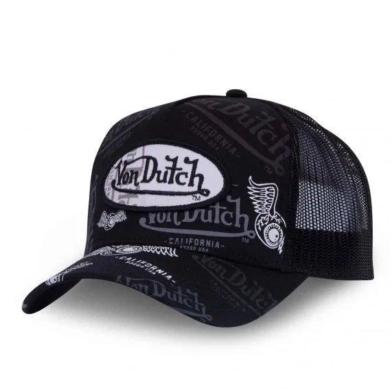 Casquette Trucker "Custom Art" (Casquettes) Von Dutch chez FrenchMarket