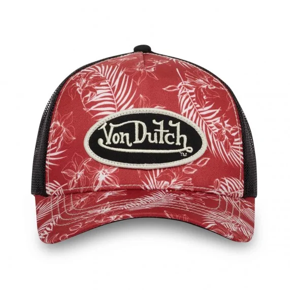 Cappello Trucker Flowers (Cappellino) Von Dutch chez FrenchMarket