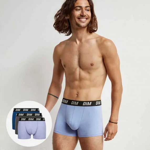 Set di 3 boxer da uomo in cotone "Sport Regul'Aktiv" (Boxer da uomo) Dim chez FrenchMarket