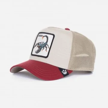 Scorpion DEADLY "Get Over Here" Trucker Cap (Cap) Goorin Bros auf FrenchMarket