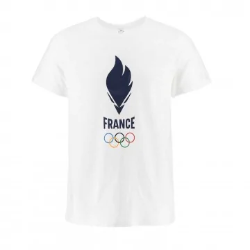 Maglietta uomo Francia "JO Paris 2024" Cotone organico (T Shirt) French Market chez FrenchMarket