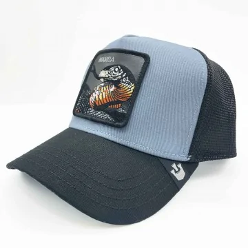 Black Mamba Snake Trucker Cap (Caps) Goorin Bros on FrenchMarket