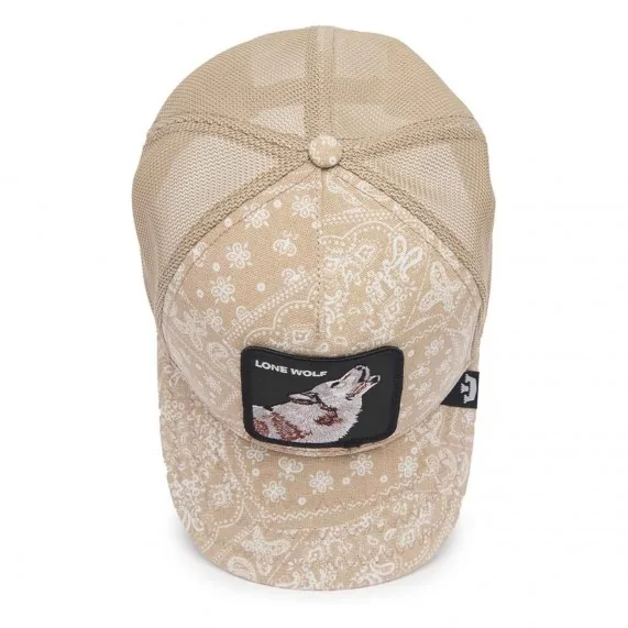 Trucker Cap Paisley Sign O'The Times "Lone Wolf" (Cap) Goorin Bros auf FrenchMarket