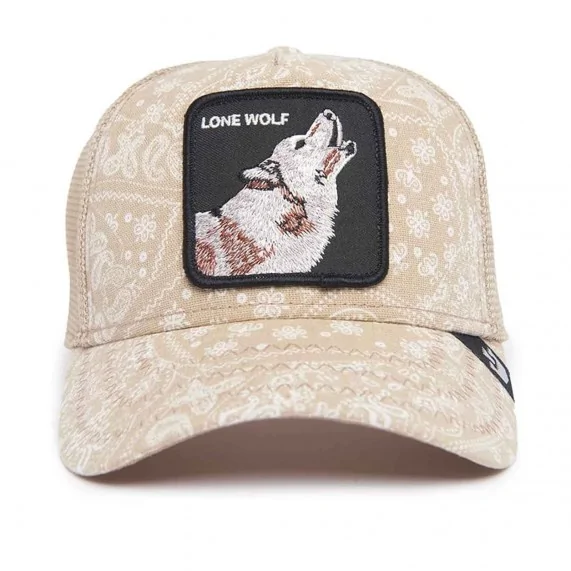 Cappello Trucker Sign O'The Times "Lone Wolf" Paisley (Cappellino) Goorin Bros chez FrenchMarket