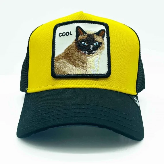 Casquette Trucker Chat "Cool Cat" (Casquettes) Goorin Bros chez FrenchMarket