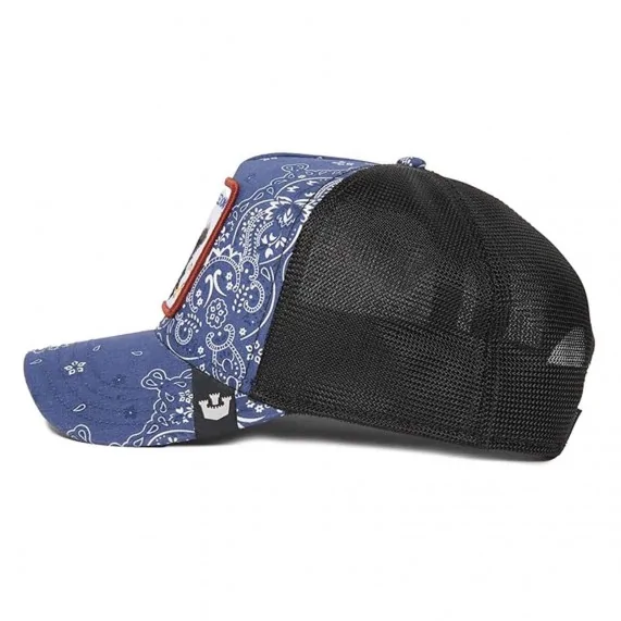 A de W in een D "Vrijheid" Paisley Trucker Cap (Caps) Goorin Bros chez FrenchMarket