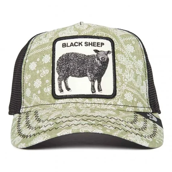 Cappello Trucker "Blacksheep" Paisley Parade (Cappellino) Goorin Bros chez FrenchMarket