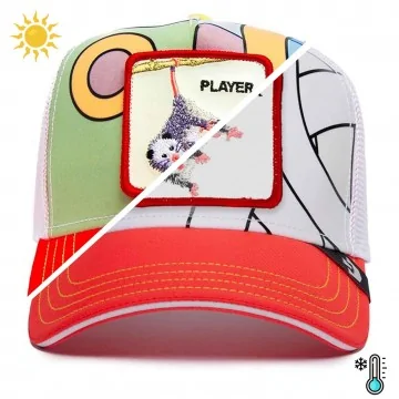 Cappello Trucker Heat Wave "Doppio o niente" "PLAYER (Cappellino) Goorin Bros chez FrenchMarket