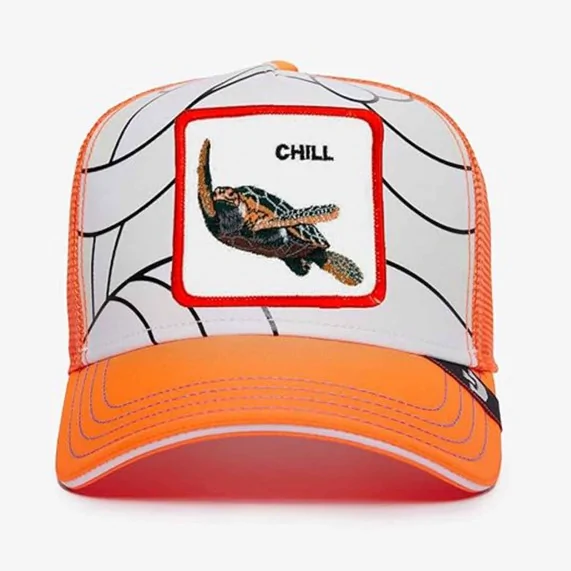 Cappellino Trucker "2 Crush, 2 Curious" "CHILL" di Heat Wave (Cappellino) Goorin Bros chez FrenchMarket