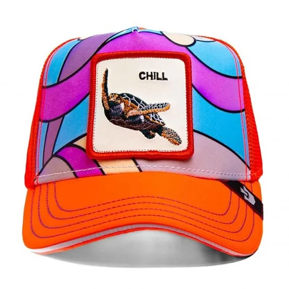 Cappellino Trucker "2 Crush, 2 Curious" "CHILL" di Heat Wave (Cappellino) Goorin Bros chez FrenchMarket