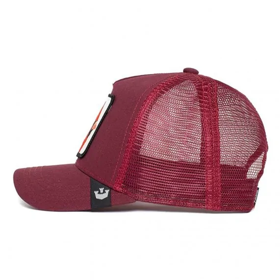 Cappello Trucker Cardinal Rosso "Bello (Cappellino) Goorin Bros chez FrenchMarket