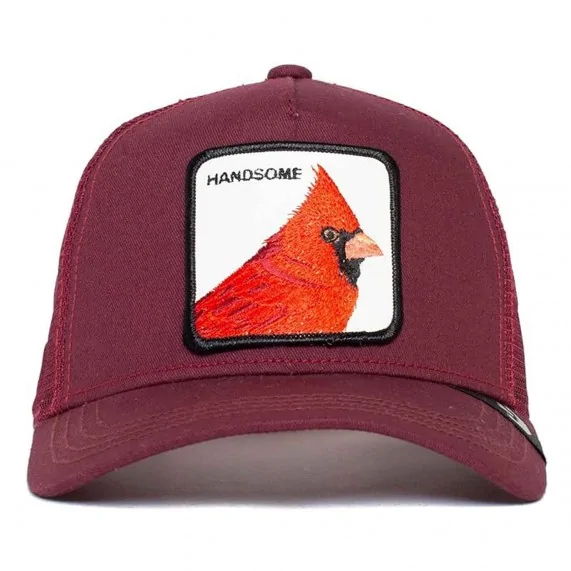 Cappello Trucker Cardinal Rosso "Bello (Cappellino) Goorin Bros chez FrenchMarket