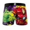 Calzoncillos para hombre Marvel Avengers Hulk & Iron Man (Boxers) Freegun chez FrenchMarket