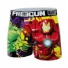 Boxer uomo Marvel Avengers Hulk e Iron Man (Boxer) Freegun chez FrenchMarket