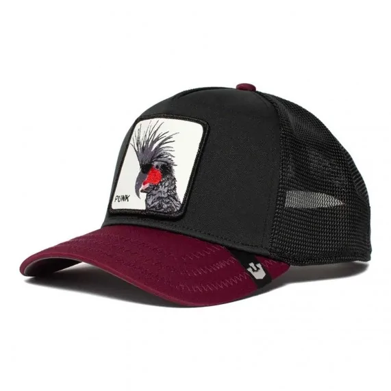 Sqwauk Cockatoo Punk Trucker Cap (Gorras) Goorin Bros chez FrenchMarket