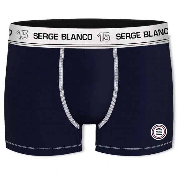 5er-Pack Herren-Boxershorts aus Baumwolle (Boxershorts für Männer) Serge Blanco auf FrenchMarket