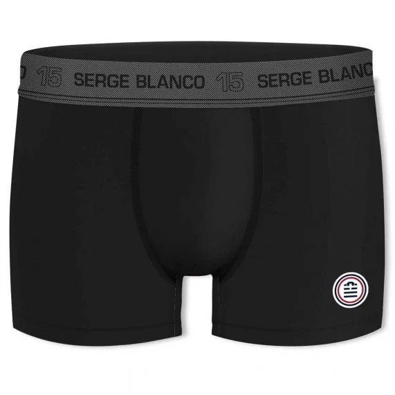 4er-Pack Herren-Boxershorts aus Baumwolle "Hype" (Boxershorts für Männer) Serge Blanco auf FrenchMarket