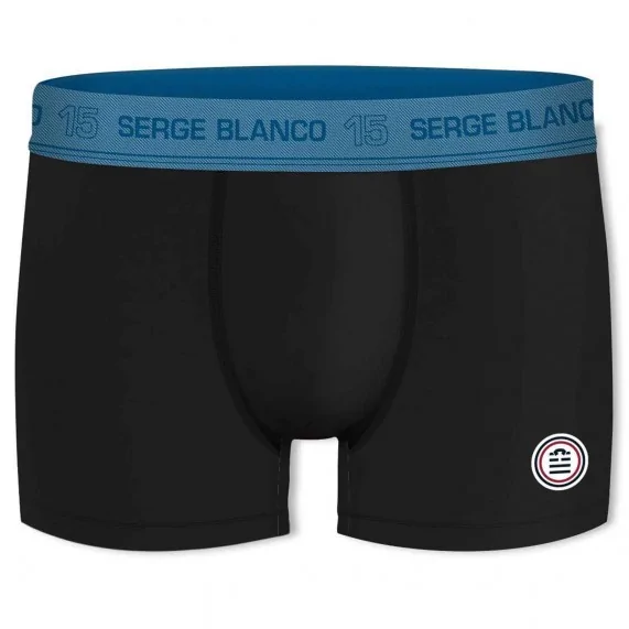 4er-Pack Herren-Boxershorts aus Baumwolle "Hype" (Boxershorts für Männer) Serge Blanco auf FrenchMarket