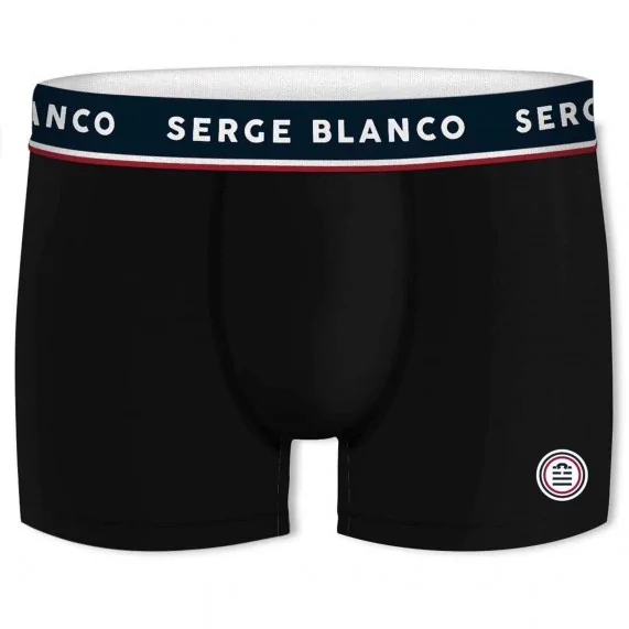 Lot de 3 Boxers Homme en Coton (Boxer da uomo) Serge Blanco chez FrenchMarket