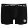 Lot de 3 Boxers Homme en Coton (Boxer da uomo) Serge Blanco chez FrenchMarket