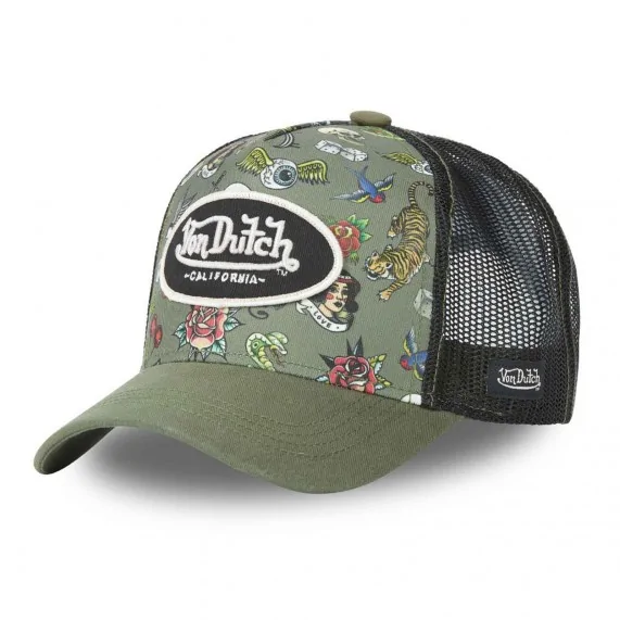 Cappello Trucker Tatoo (Cappellino) Von Dutch chez FrenchMarket