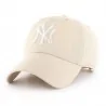 Casquette MLB New York Yankees "Clean Up" Natural (Casquettes) '47 Brand chez FrenchMarket