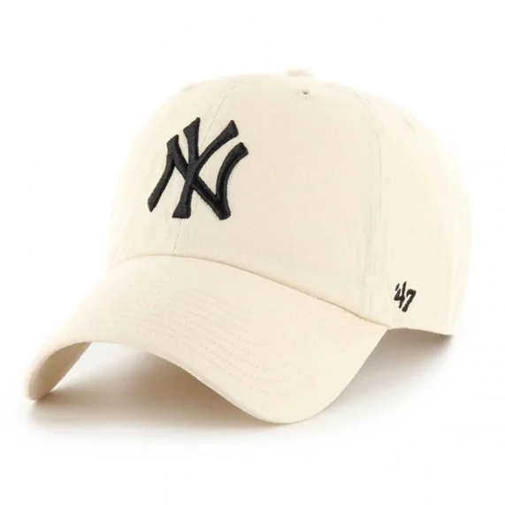 Cappello "Clean Up" naturale MLB New York Yankees (Tappi) '47 Brand chez FrenchMarket